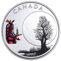 2018 Canada $3 13 Teachings from Grandmother Moon: Little Spirit Moon (No Tax)