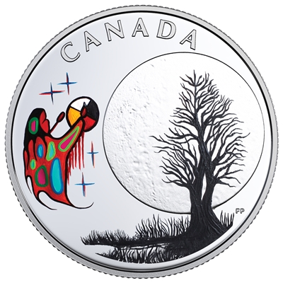 RDC 2018 Canada $3 13 Teachings from Grandmother Moon: Freezing Moon (No Tax) missing sleeve