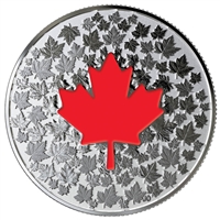 2018 Canada $5 Hearts Aglow Glow-in-the-Dark Fine Silver Coin (No Tax)