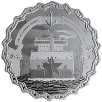 2019 Canada $30 60 Years of Prominence - The St. Lawrence Seaway Silver (No Tax)
