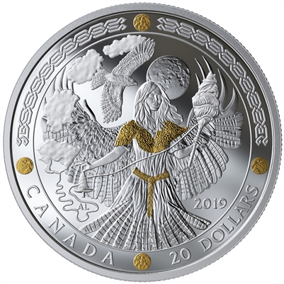 2019 Canada $20 Norse Gods - Frigg Fine Silver Coin (No Tax)