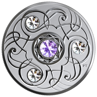 2020 $5 December Birthstone Fine Silver