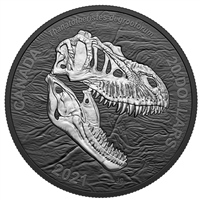 2021 $20 Discovering Dinosaurs: Reaper of Death Fine Silver Coin