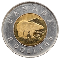 1996 Canada Two Dollar Brilliant Uncirculated (MS-63)