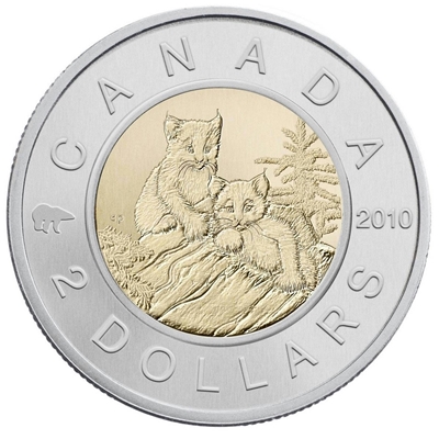 2010 Lynx Canada Two Dollar Specimen $