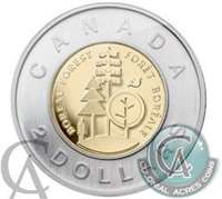 2011 Boreal Forest Canada Two Dollar Brilliant Uncirculated (MS-63)