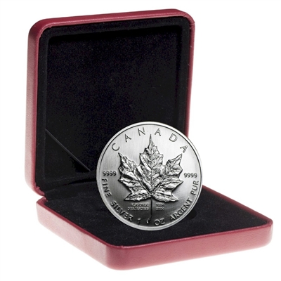 2004 Canada $5 Desjardins Privy Mark 1oz. Silver Maple Leaf (No Tax)