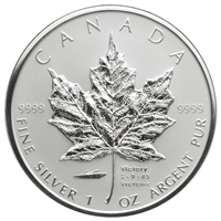 2005 Canada V-J Day (Victory) Privy Silver Maple Leaf (TAX Exempt)