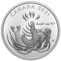 2021 Canada $20 Generations: Inuit Nunangat Fine Silver (No Tax)