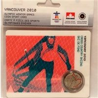 2009 Canada 25-cent Cross Country Skiing - Petro-Canada Vancouver Olympics Card