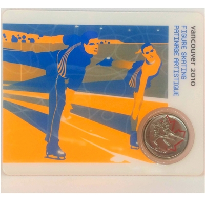 2008 Canada 25-cent Figure Skating - Petro-Canada Vancouver Olympics Card 8/15