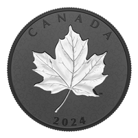 2024 Canada $50 Maple Leaves in Motion Fine Silver (No Tax)