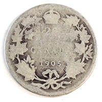 1905 Canada 25-cents Filler