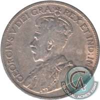 1935 Canada 25-cents VG-F (VG-10)