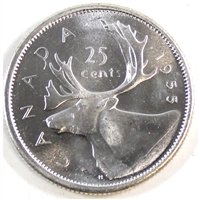 1955 Canada 25-cents Brilliant Uncirculated (MS-63)