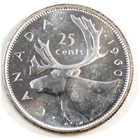 1960 Canada 25-cents Brilliant Uncirculated (MS-63)