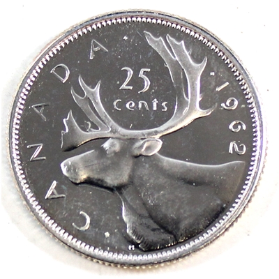 1962 Canada 25-cents Proof Like