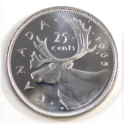 1965 Canada 25-cents Proof Like