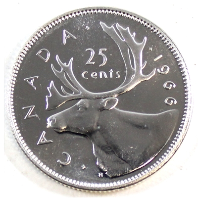 1966 Canada 25-cents Proof Like