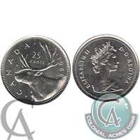 1988 Canada 25-cents Brilliant Uncirculated (MS-63)