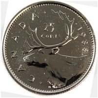 1988 Canada 25-cents Proof Like