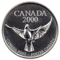 2000 Canada Millennium Dove Token Proof Like (From Coin and Stamp Set)