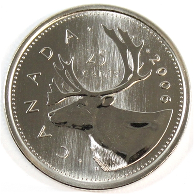 2006P Caribou Canada 25-cents Specimen