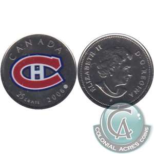 2006P Montreal Canadiens Canada 25-cents (set) Proof Like