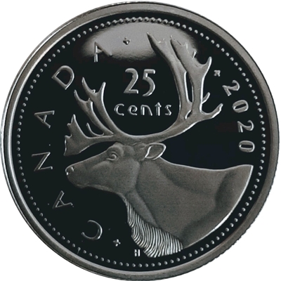 2020 Canada 25-cents Proof (non-silver)