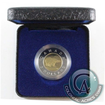 1996 Canada Proof $2 with original display box and COA.