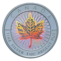 2001 Canada $5 Maple of Good Fortune Fine Silver Coin (TAX Exempt)
