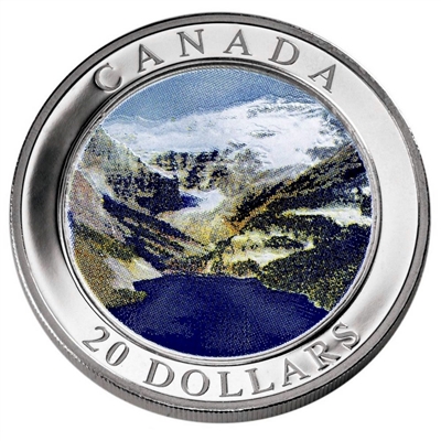 RDC 2003 Canada $20 Natural Wonders - Canadian Rockies (No Tax) Impaired