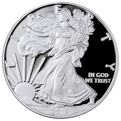 2019 USA American Eagle 1oz. Silver Proof Coin (No Tax)