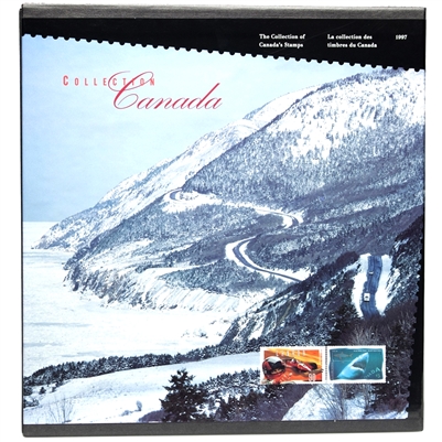 1997 Canada Post Annual Souvenir Collection of Stamps in Book
