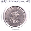 1969 Edmonton, AB, Klondike Days Trade Dollar Token (May have spots)