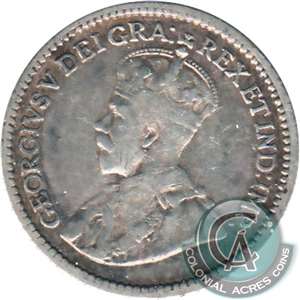 1912 Canada 5-cents VG-F (VG-10)