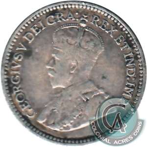 1915 Canada 5-cents Fine (F-12)