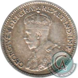 1918 Canada 5-cents F-VF (F-15)