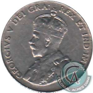 1929 Canada 5-cents Very Fine (VF-20)