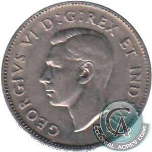 1937 Canada 5-cents VF-EF (VF-30)