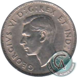 1937 Canada 5-cents Extra Fine (EF-40)