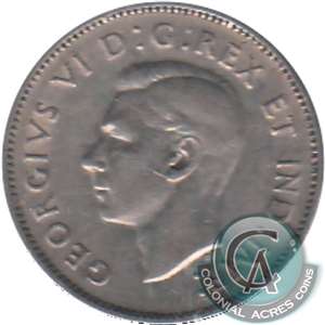 1938 Canada 5-cents Circulated