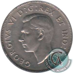 1939 Canada 5-cents EF-AU (EF-45)