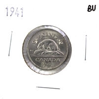1941 Canada 5-cents Brilliant Uncirculated (MS-63) $