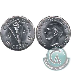 1944 Canada 5-cents Brilliant Uncirculated (MS-63)