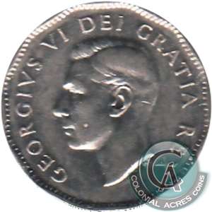 1945 Canada 5-cents VF-EF (VF-30)