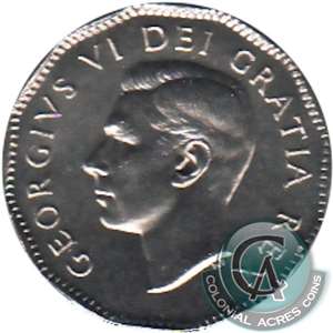 1948 Canada 5-cents Brilliant Uncirculated (MS-63)