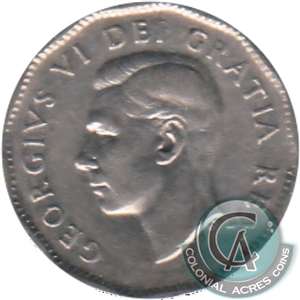 1950 Canada 5-cents Circulated