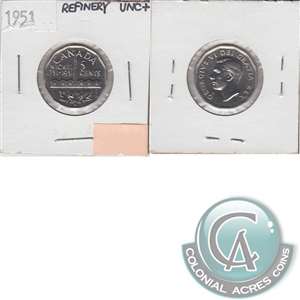 1951 Refinery Canada 5-cents UNC+ (MS-62)