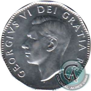 1952 Canada 5-cents AU-UNC (AU-55)